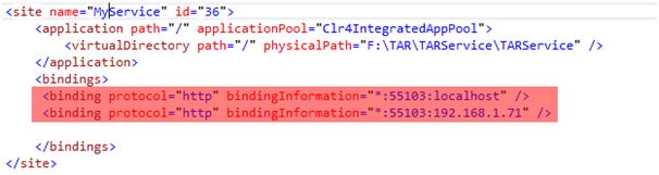 updated site element